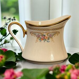 Vintage Lenox Versailles Creamer Delusion Collection Retired 5.5"L x 3"W x 4"H